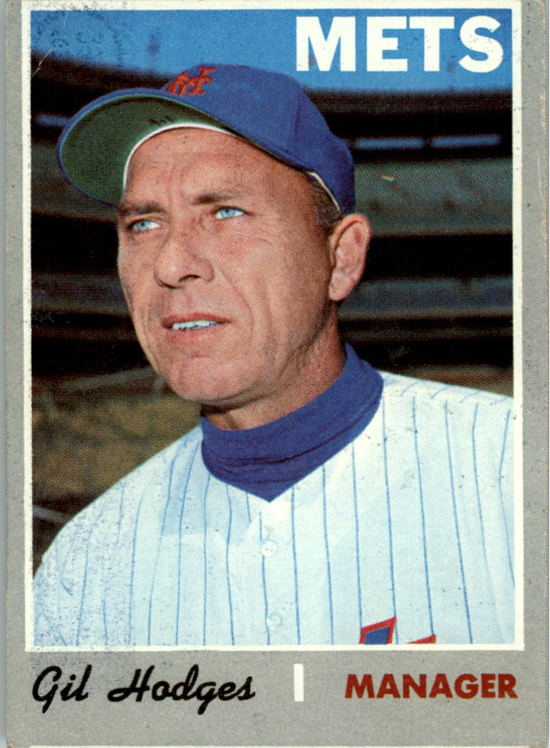  1961 Topps # 460 Gil Hodges Los Angeles Dodgers