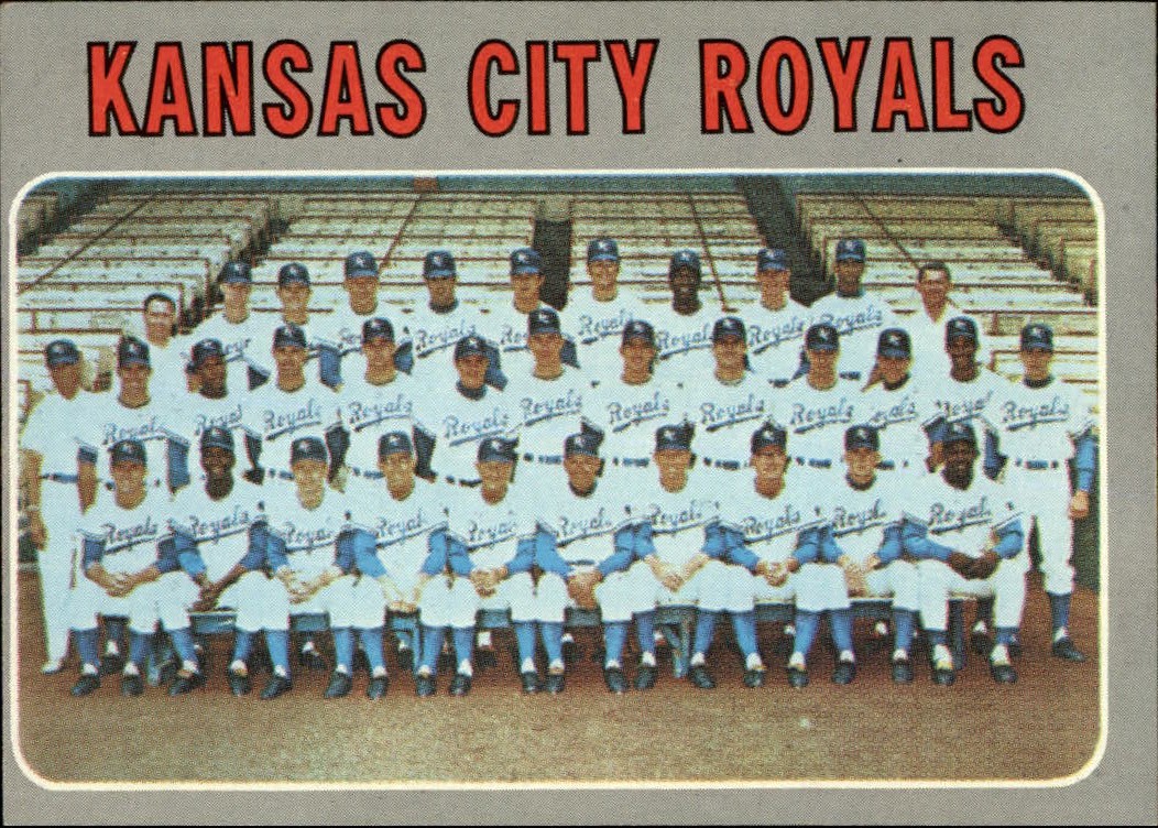 1970 Topps #422 Kansas City Royals TC