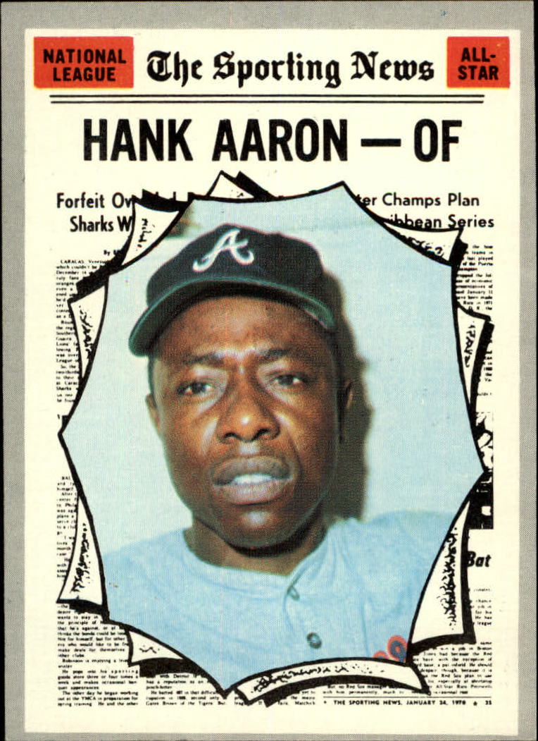 1970 Topps #462 Hank Aaron AS