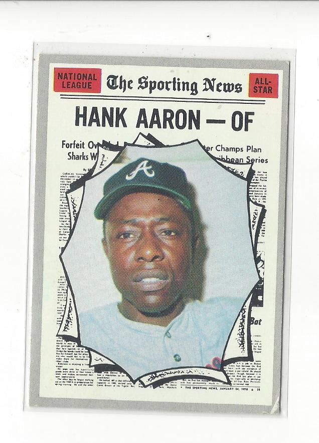 1970 Topps #462 Hank Aaron AS