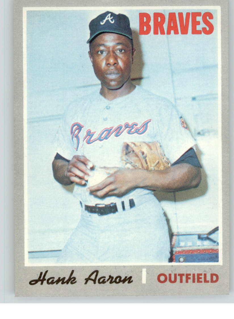 1970 Topps #500 Hank Aaron - POOR