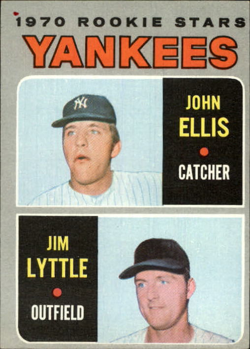 1970 Topps #516 Rookie Stars/John Ellis RC/Jim Lyttle RC
