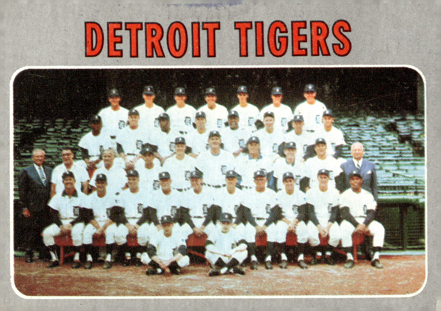 1970 Topps #579 Detroit Tigers TC