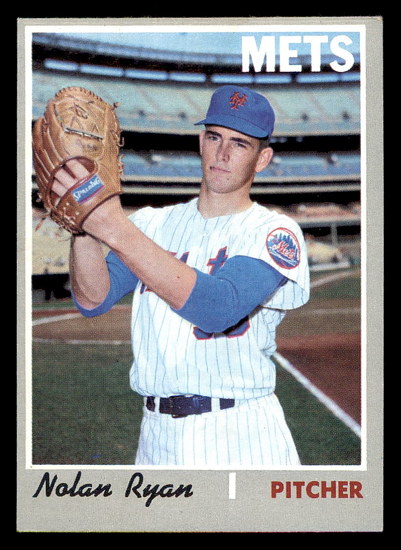 1970 Topps #712 Nolan Ryan - Scan of the actual card you'll receive - ExMt+