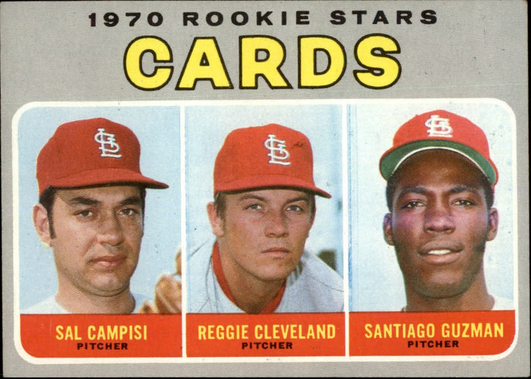 1970 Topps #716 Rookie Stars/Sal Campisi RC/Reggie Cleveland RC/Santiago Guzman RC
