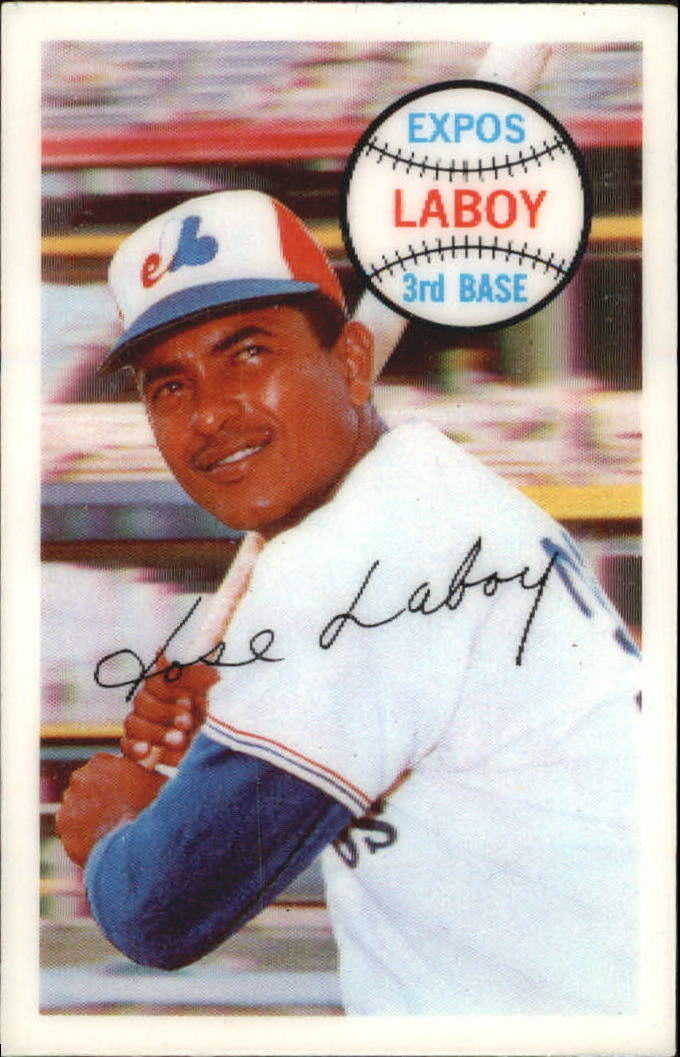 1970 Kellogg's #66 Jose Laboy
