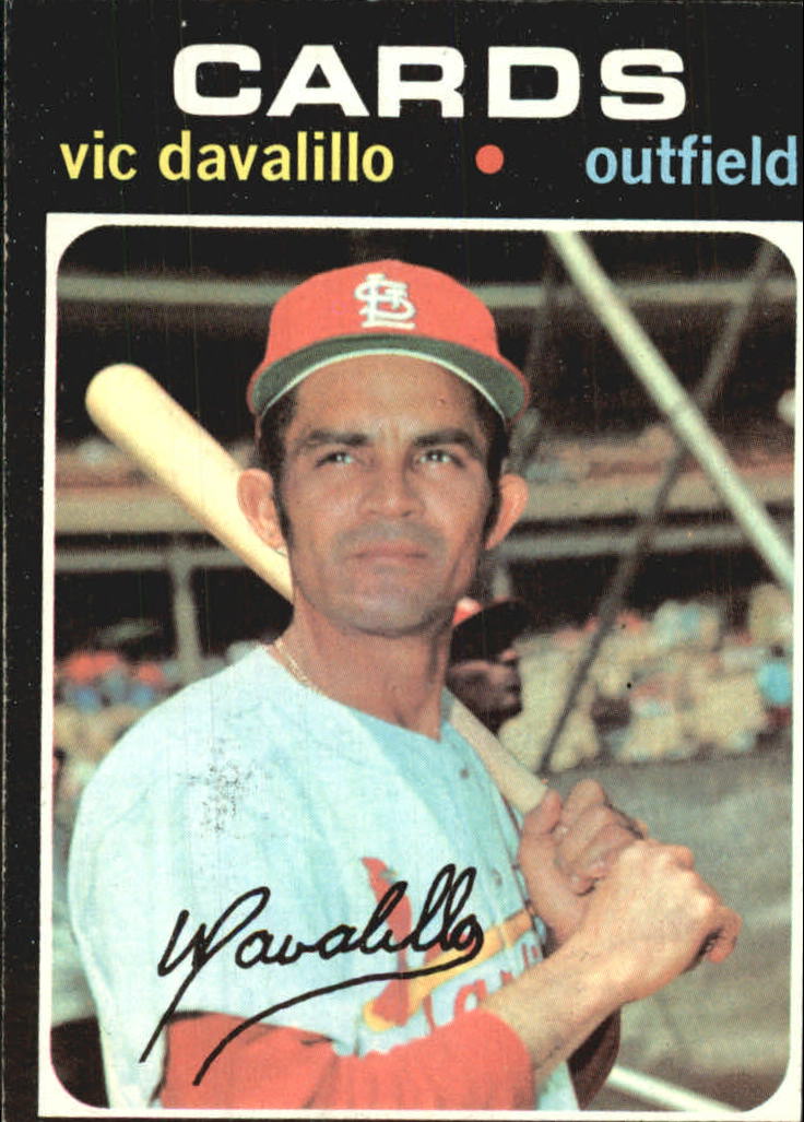 1971 Topps #4 Vic Davalillo