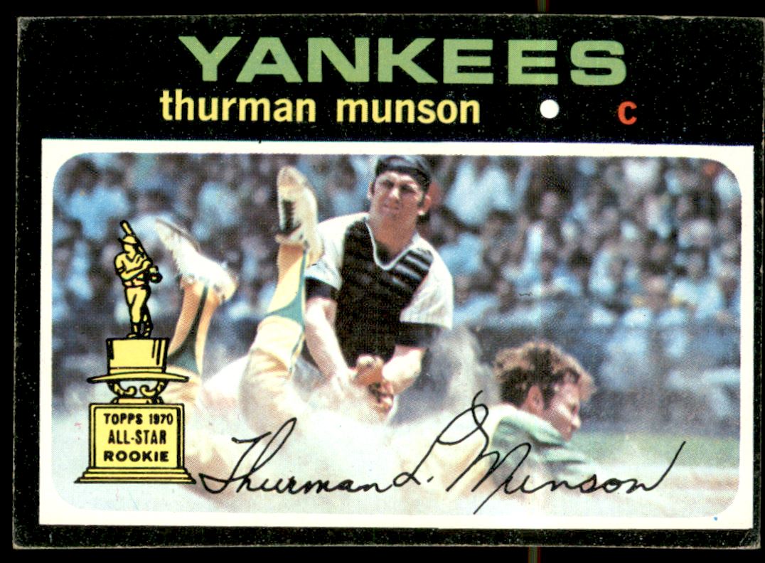 1971 Topps #5 Thurman Munson