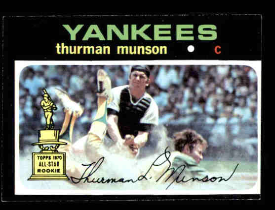 1971 Topps #5 Thurman Munson