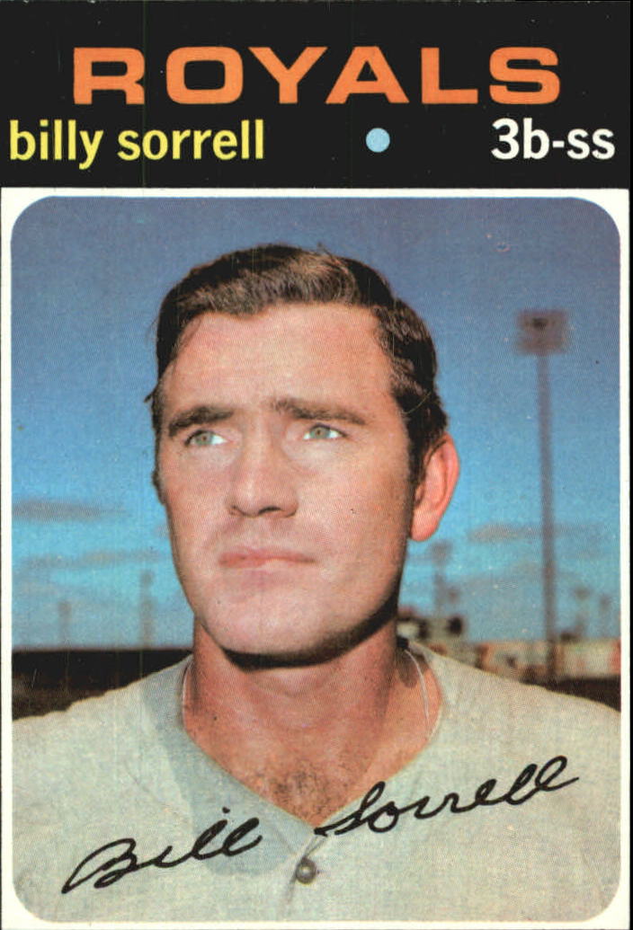 1971 Topps #17 Billy Sorrell