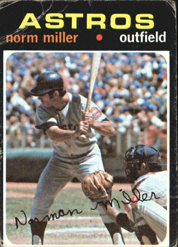 1971 Topps #18 Norm Miller