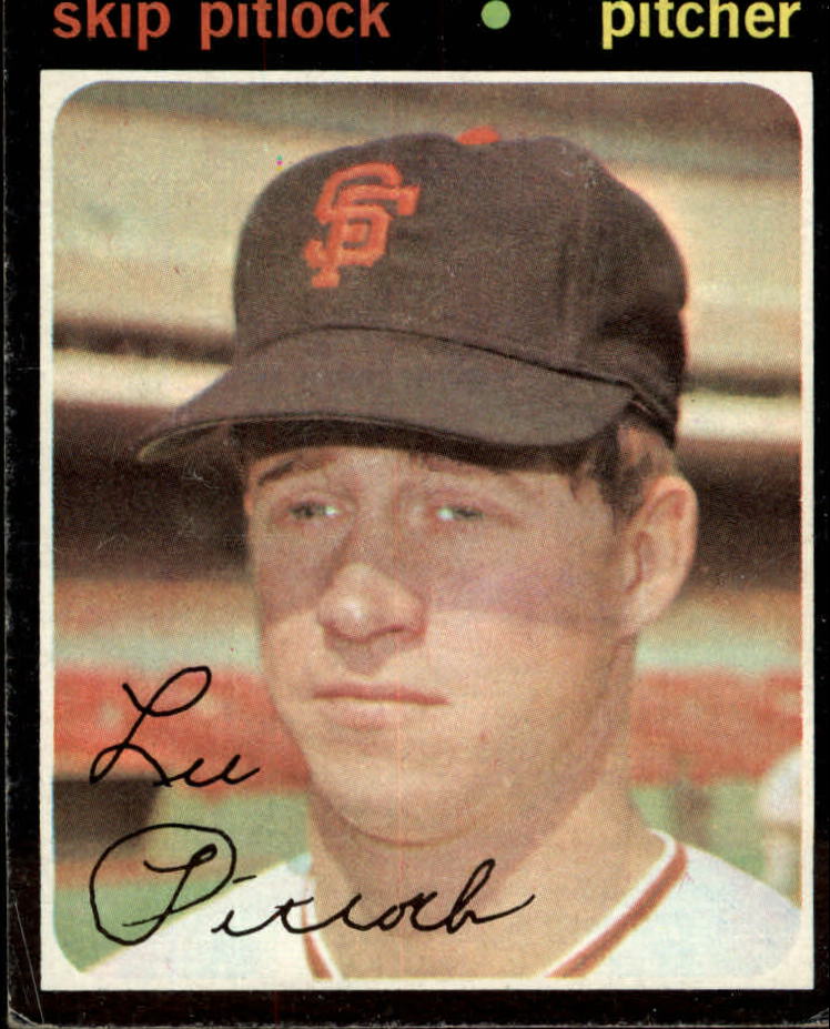 1971 Topps #19 Skip Pitlock RC