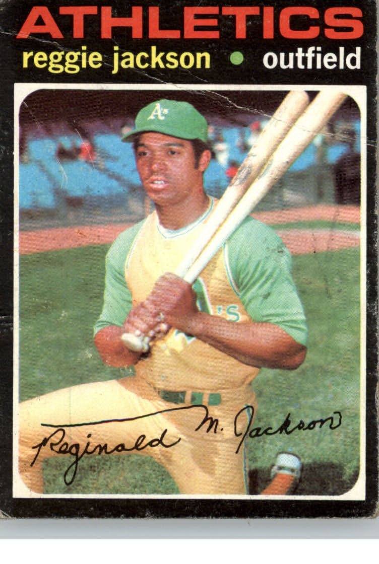 1971 Topps #20 Reggie Jackson