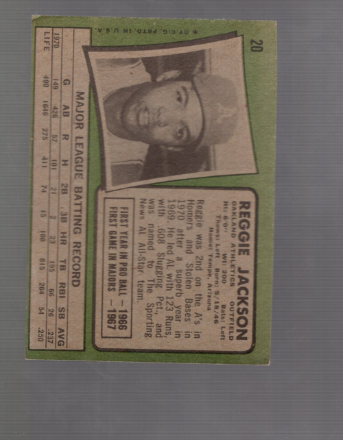 A4996- 1971 Topps BB #s 1-50 APPROXIMTE GRADE -You Pick- 15+ FREE US SHIP