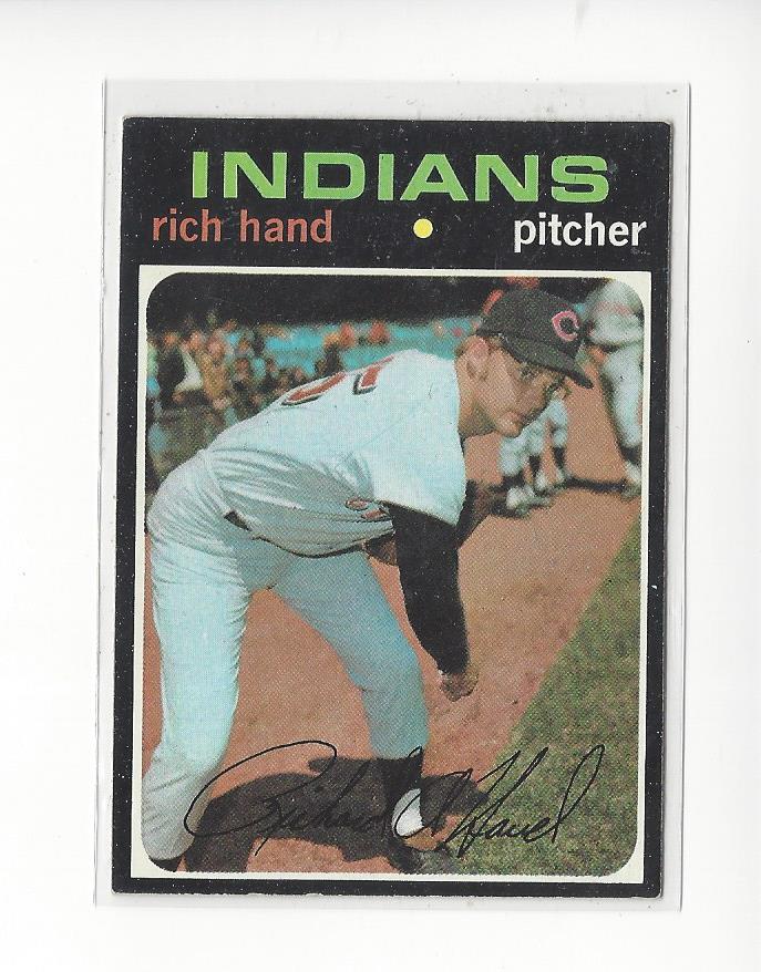 1971 Topps #24 Rich Hand RC