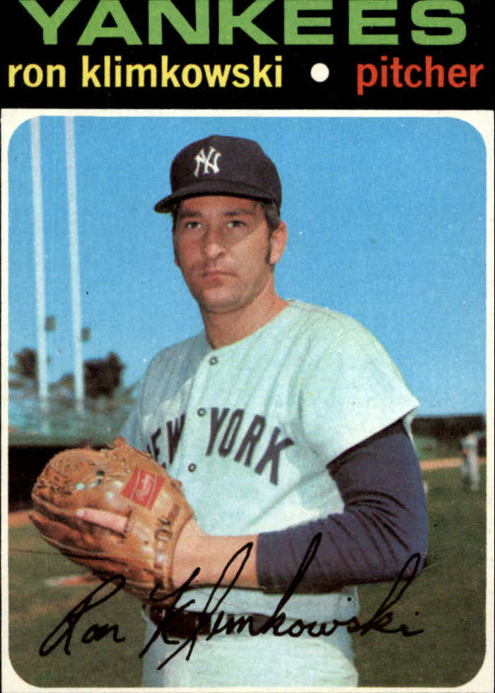 1971 Topps #28 Ron Klimkowski