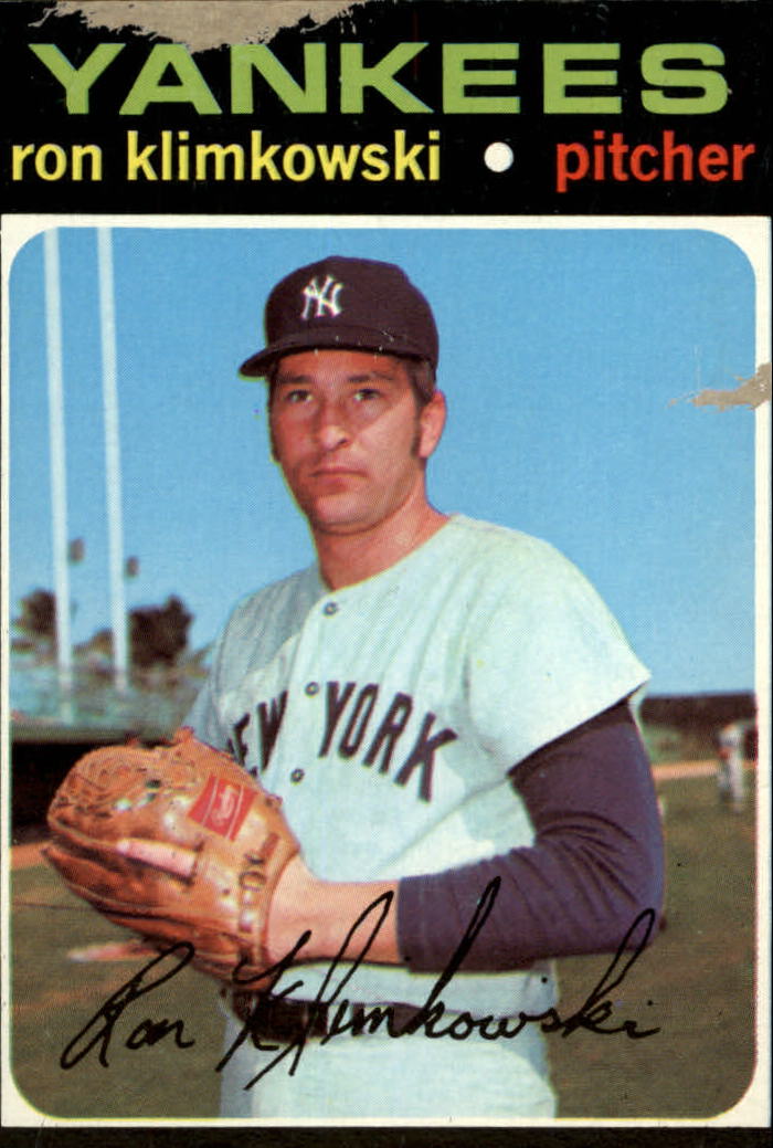 1971 Topps #28 Ron Klimkowski