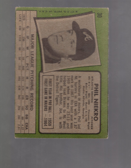 A4996- 1971 Topps BB #s 1-50 APPROXIMTE GRADE -You Pick- 15+ FREE US SHIP