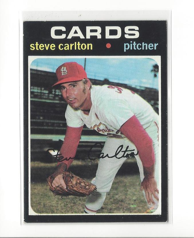 1971 Topps #55 Steve Carlton