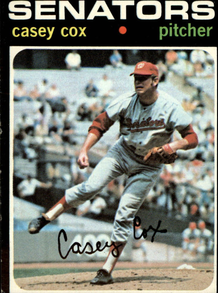 1971 Topps #82 Casey Cox