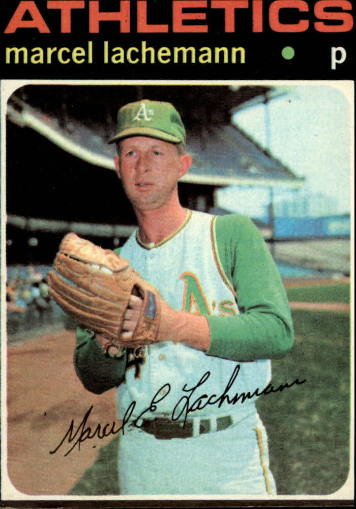 1971 Topps #84 Marcel Lachemann RC