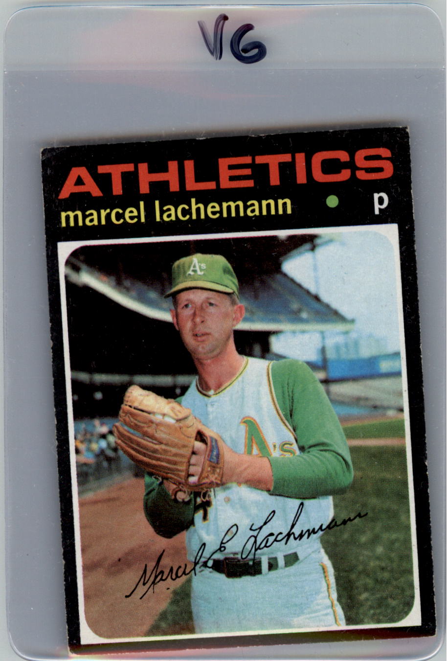 1971 Topps #84 Marcel Lachemann RC