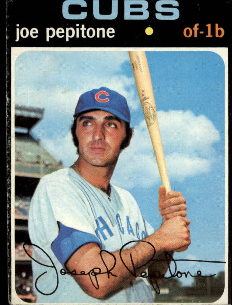 1971 Topps #90 Joe Pepitone