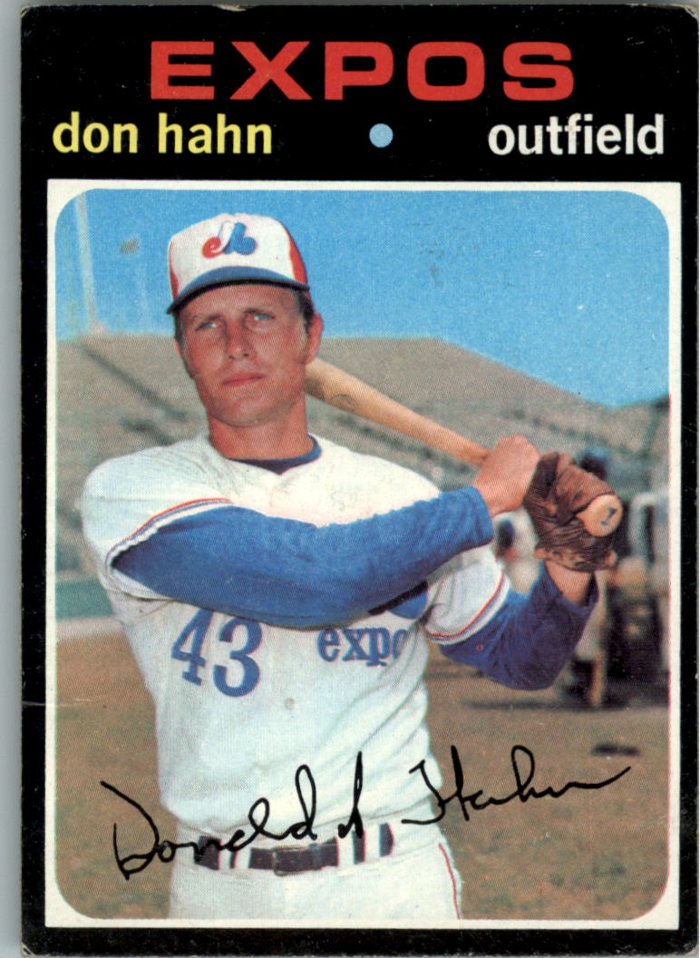 1971 Topps #94 Don Hahn RC