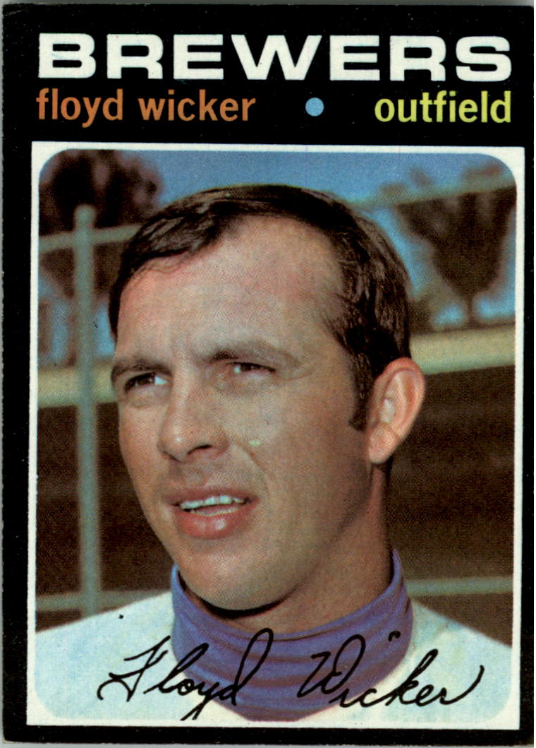 1971 Topps #97 Floyd Wicker