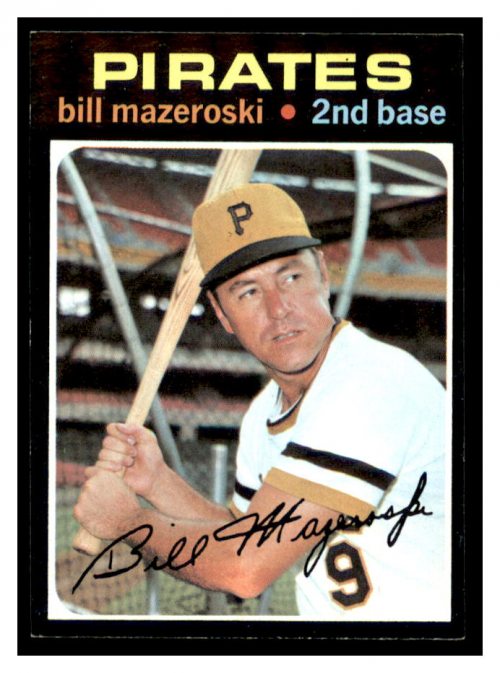 1971 Topps #110 Bill Mazeroski