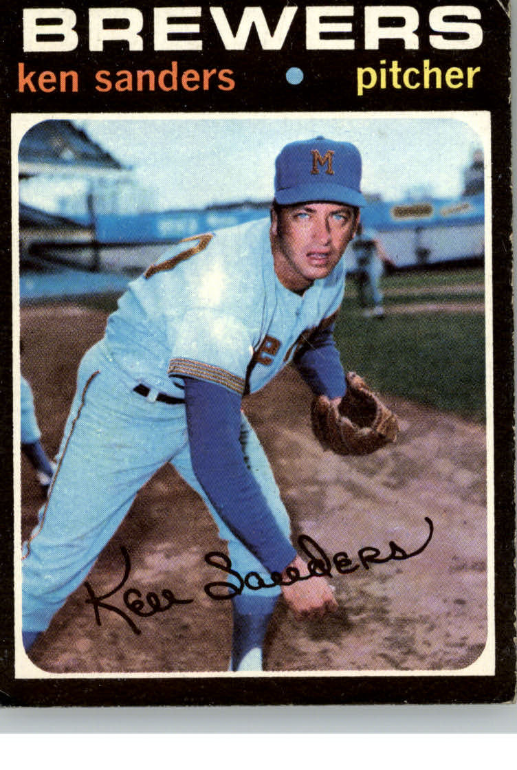 1971 Topps #116 Ken Sanders