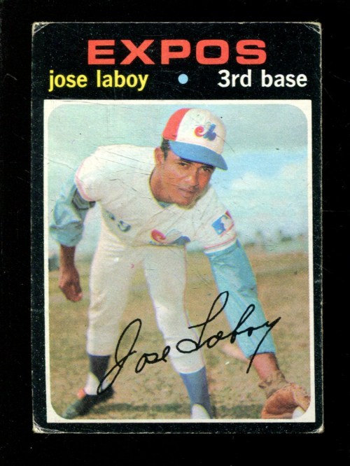 1971 Topps #132 Jose Laboy - A4996 - VG