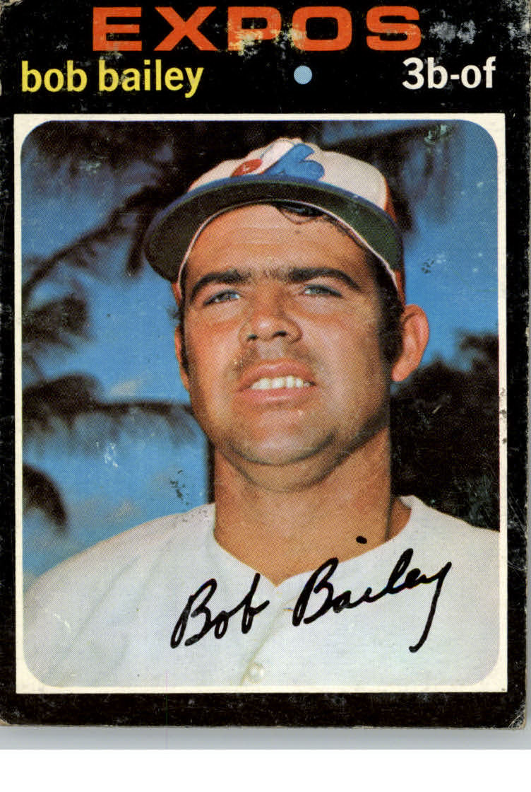 1971 Topps #157 Bob Bailey