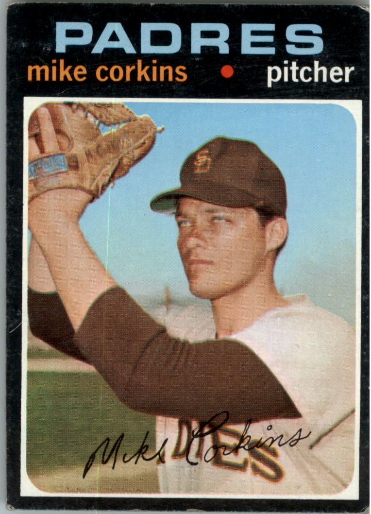 1971 Topps #179 Mike Corkins