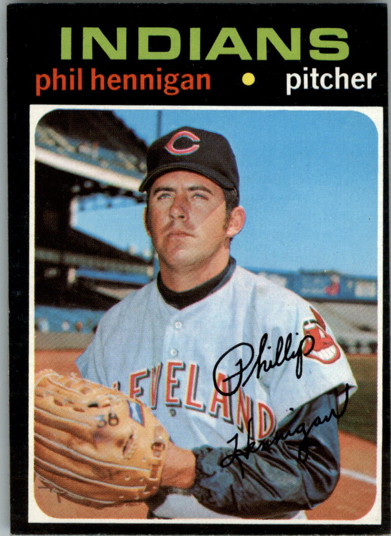 1971 Topps #211 Phil Hennigan RC