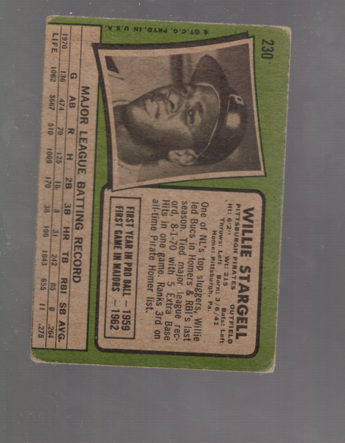 A4996- 1971 Topps BB #s 201-250 APPROXIMTE GRADE -You Pick- 15+ FREE US SHIP