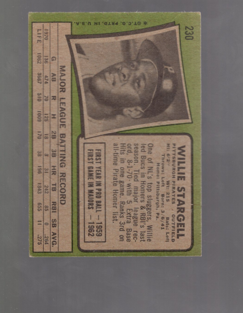 A4996- 1971 Topps BB #s 201-250 APPROXIMTE GRADE -You Pick- 15+ FREE US SHIP