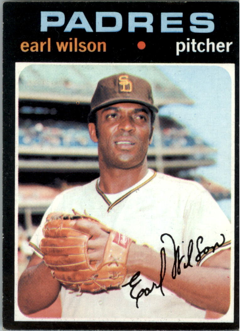 1971 Topps #301 Earl Wilson