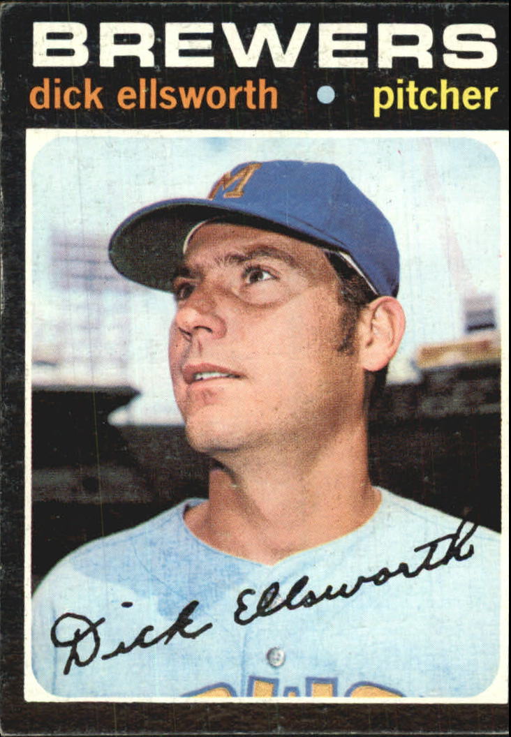 1971 Topps #309 Dick Ellsworth - VG on Fanatics Collect