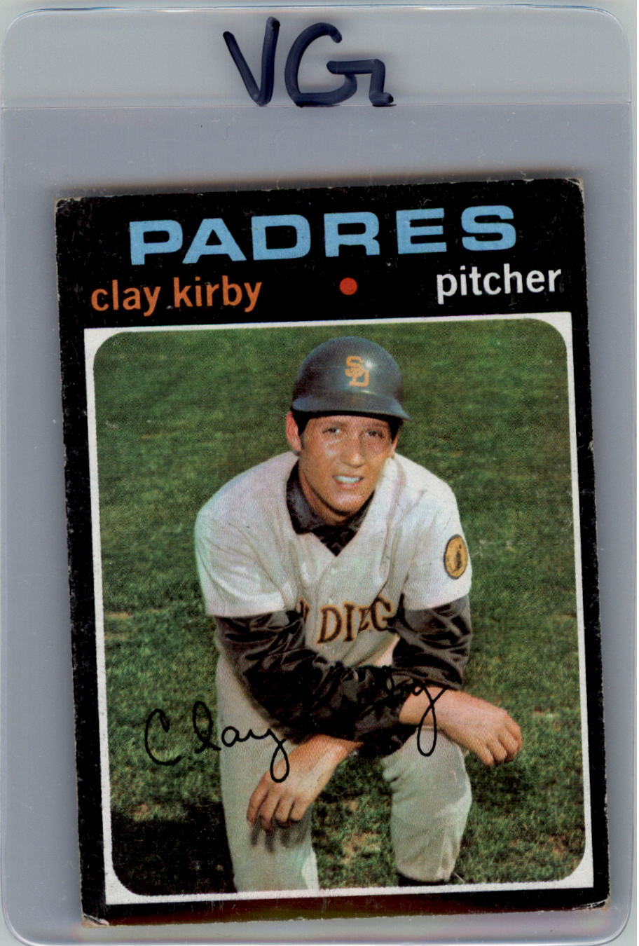 1971 Topps #333 Clay Kirby