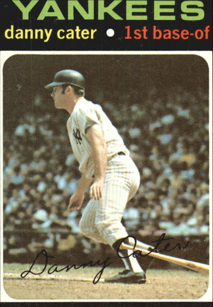 1971 Topps #358 Danny Cater