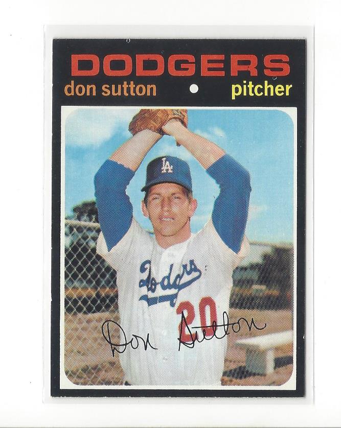 1971 Topps #361 Don Sutton