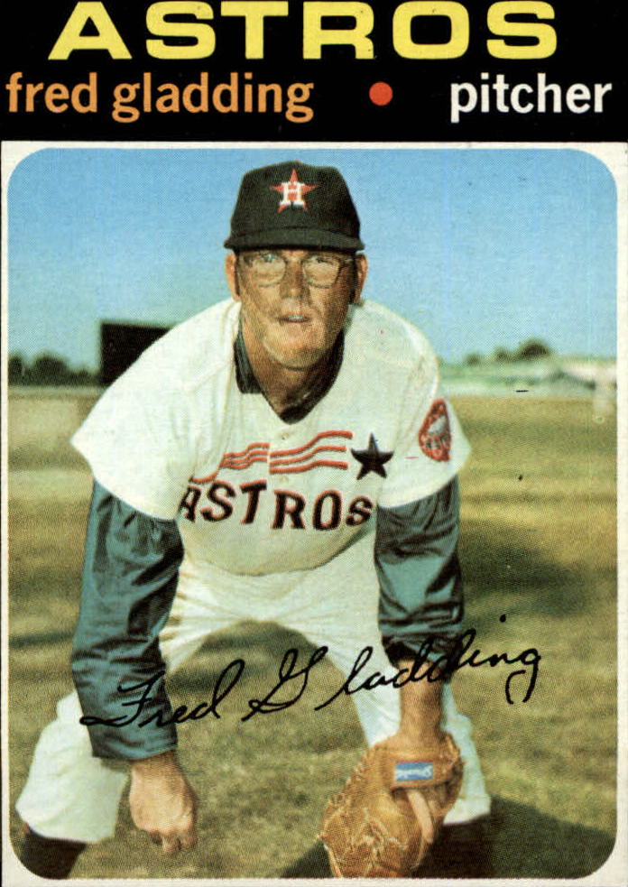 1971 Topps #381 Fred Gladding
