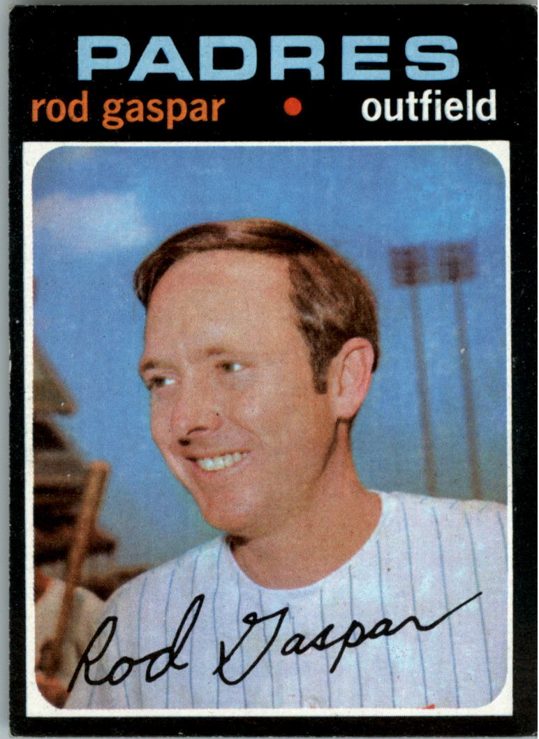 1971 Topps #383 Rod Gaspar