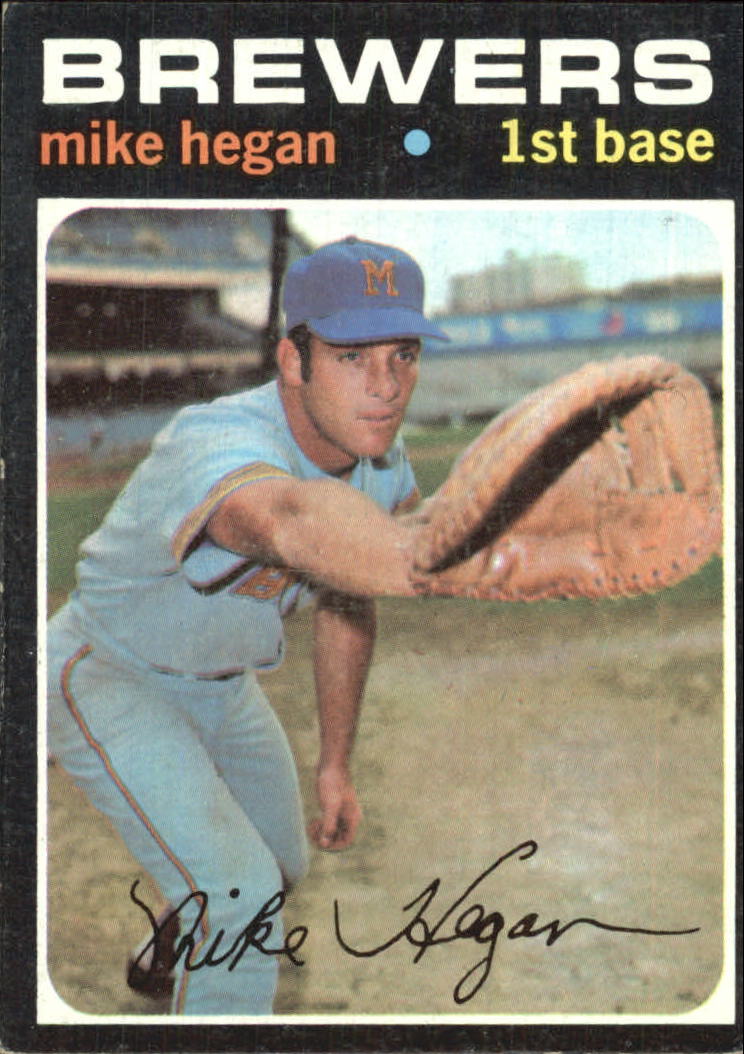 1971 Topps #415 Mike Hegan