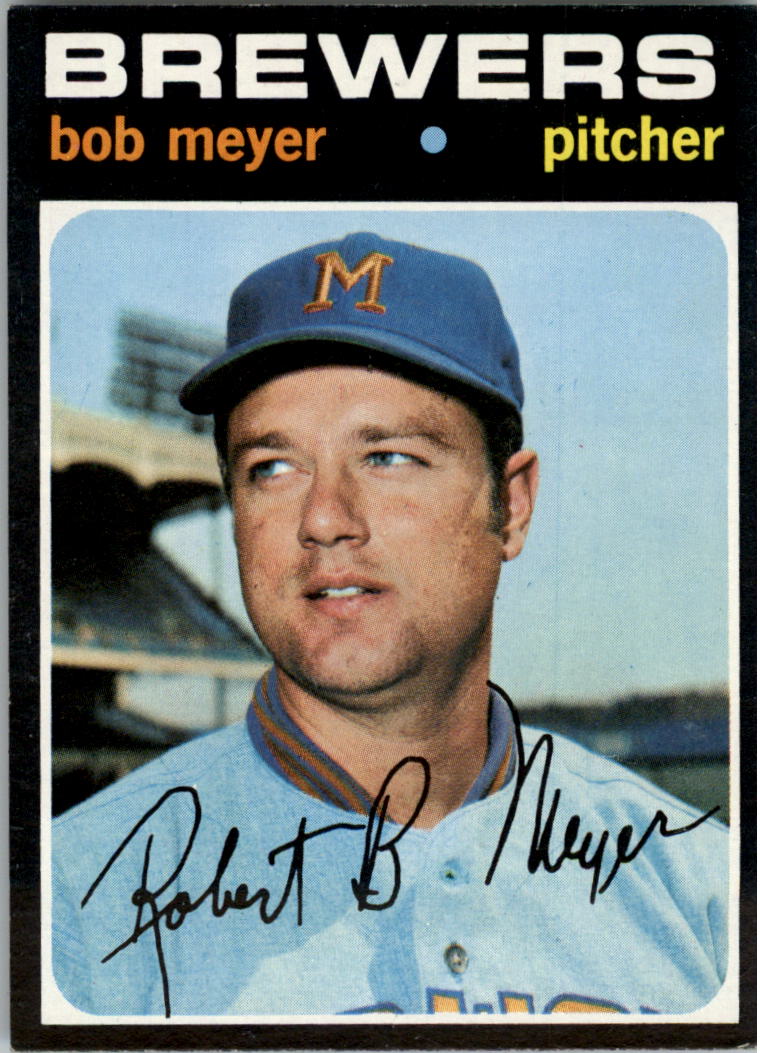 1971 Topps #456 Bob Meyer