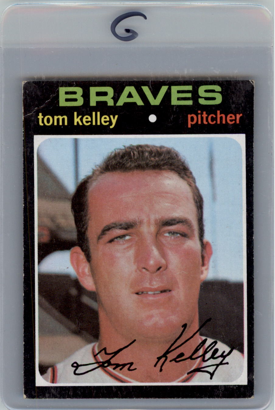 1971 Topps #463 Tom Kelley