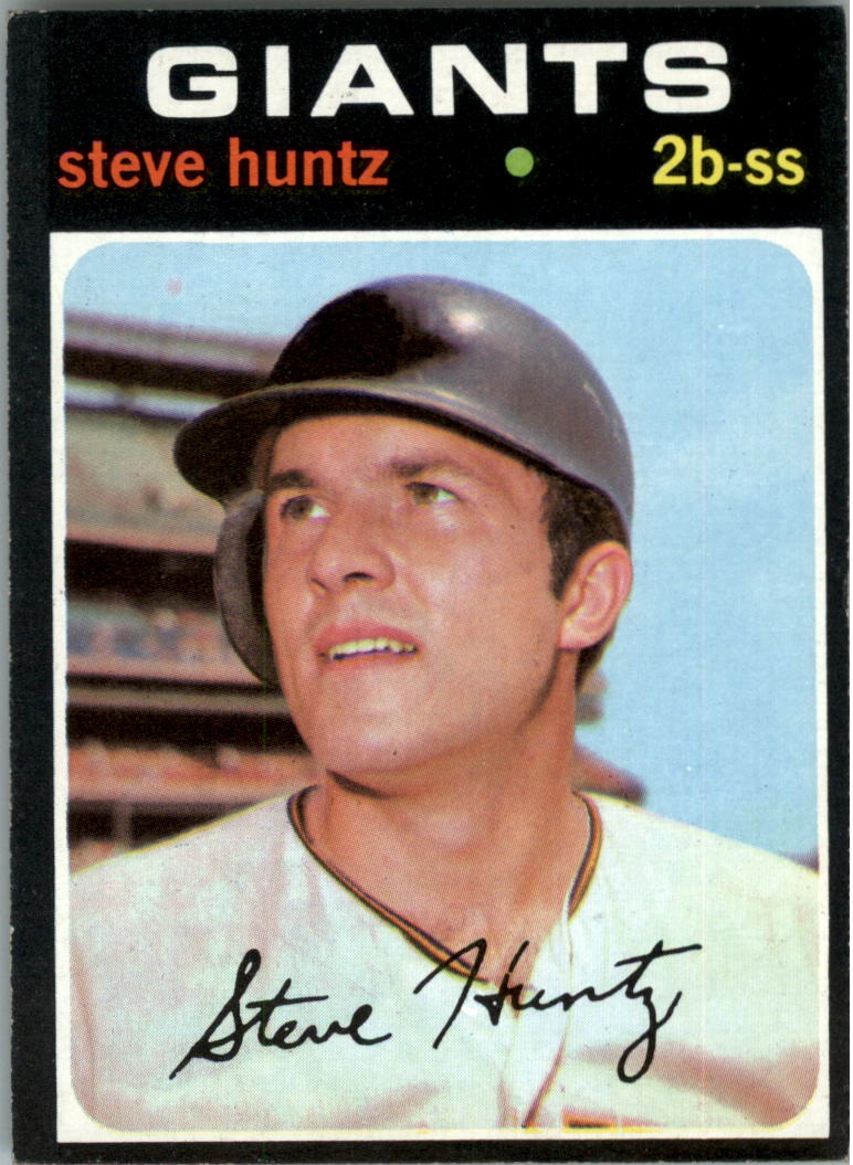 1971 Topps #486 Steve Huntz
