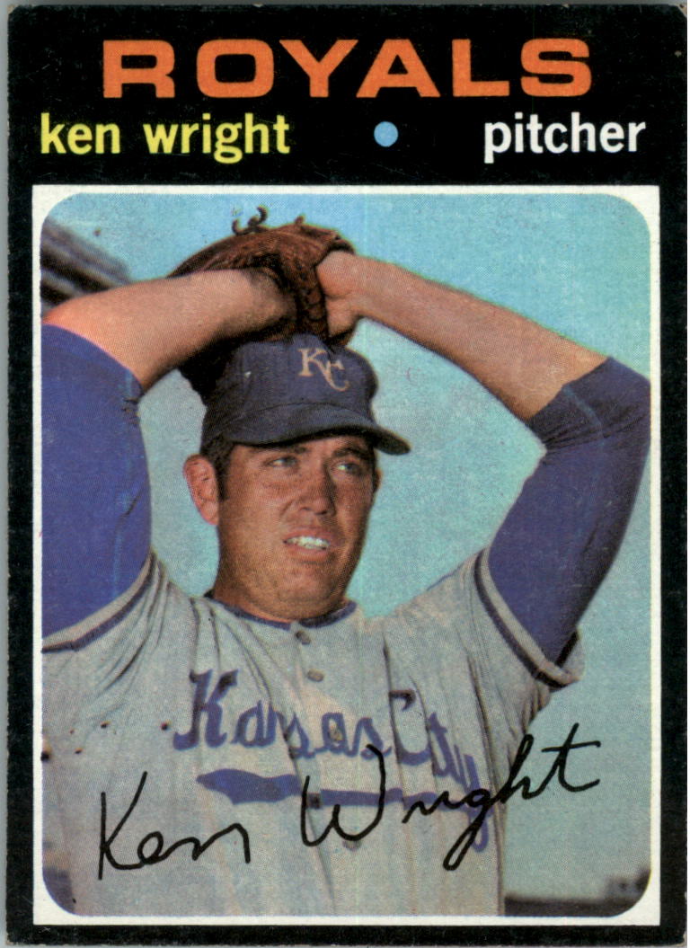 1971 Topps #504 Ken Wright RC