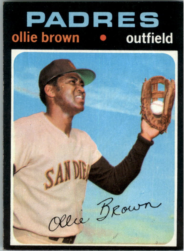 1971 Topps #505 Ollie Brown